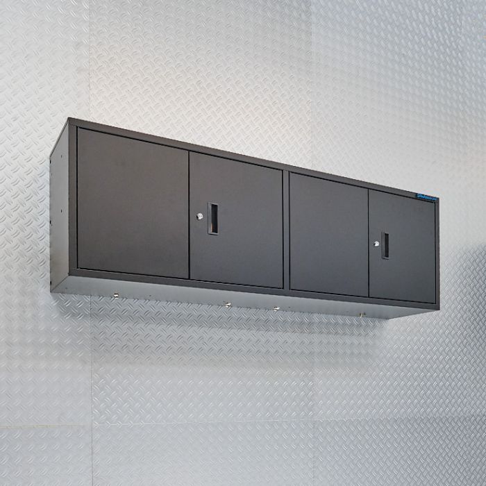 Hänge-Werkzeugschrank PREMIUM schwarz - 160 cm  