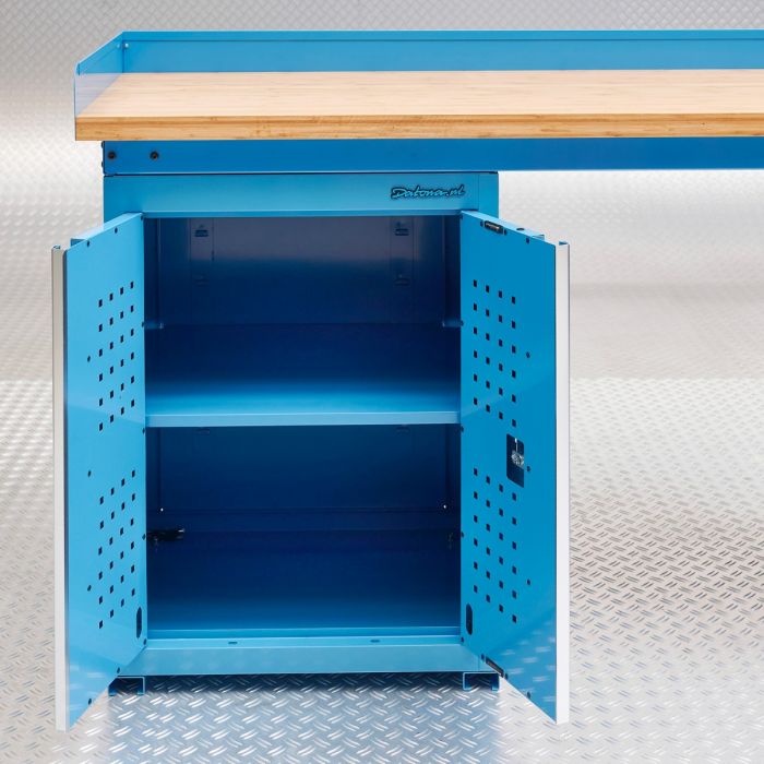 Werkbank PRO 150 cm - blau mit Versand online Kostenloser kaufen - Werkstattschrank