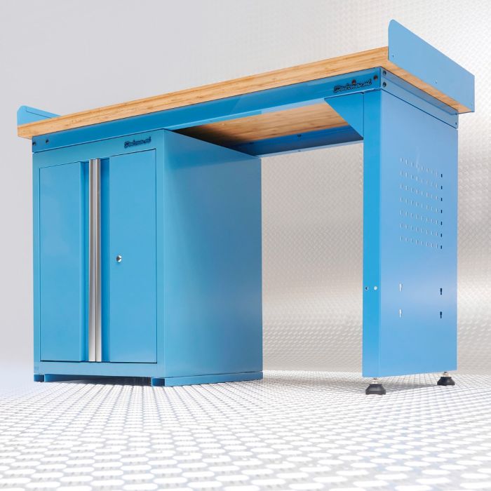 Werkbank PRO kaufen 150 Werkstattschrank - blau Kostenloser Versand - cm mit online