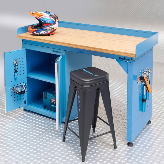 Werkbank PRO 150 cm mit Kostenloser - - Versand kaufen online Werkstattschrank blau